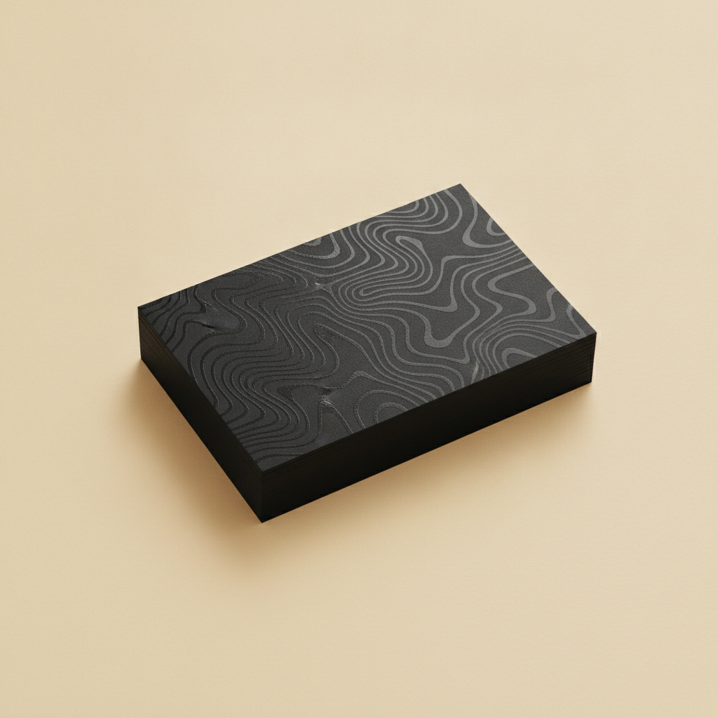Spot UV Business Cards + Velvet