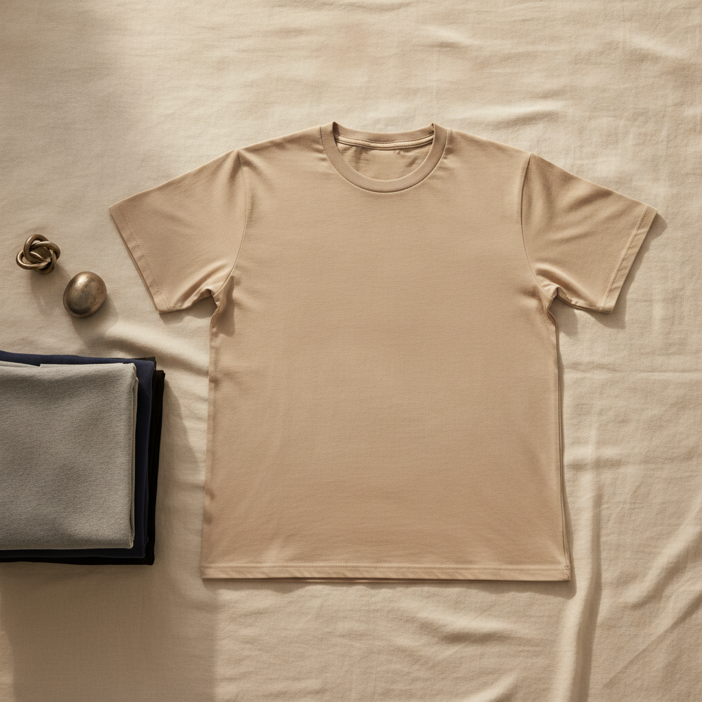 Blank t-shirts ready to print